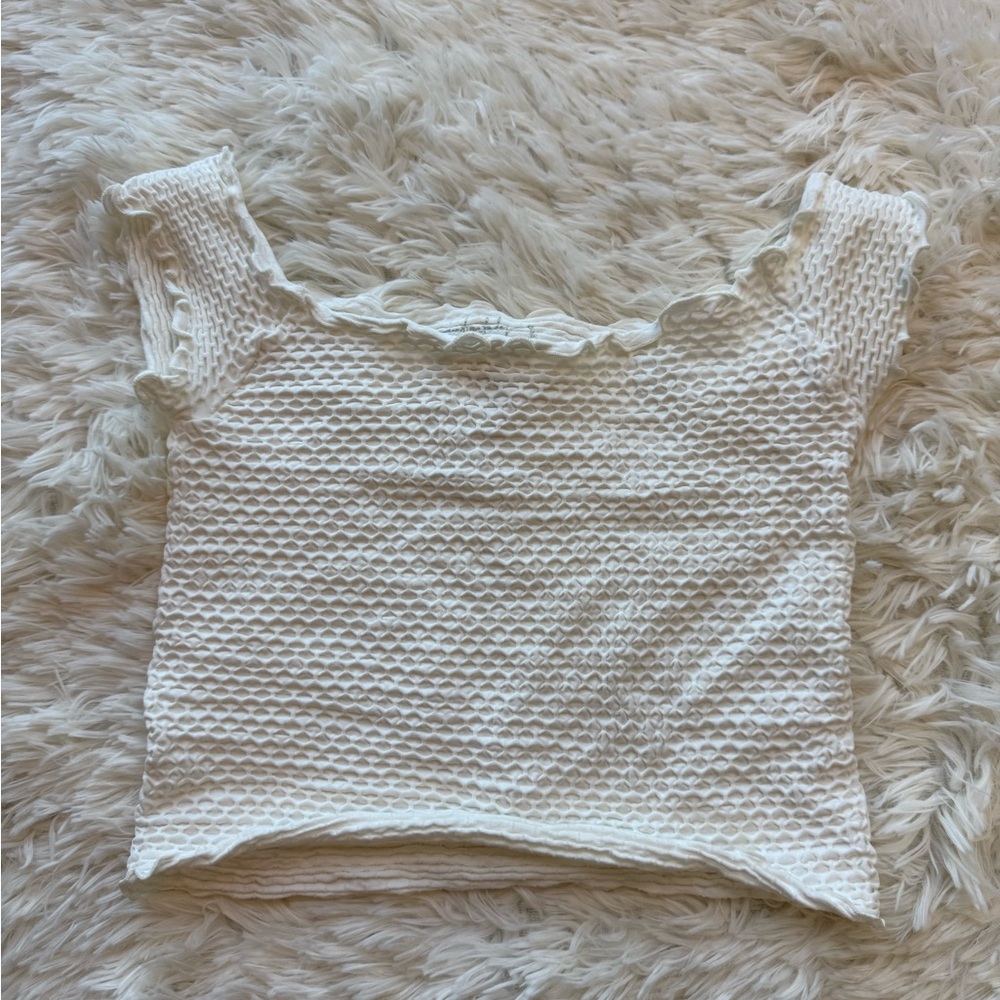 Free People Intimately | Textured Seamless Crop Top | XS/S - Picture 1 of 3
